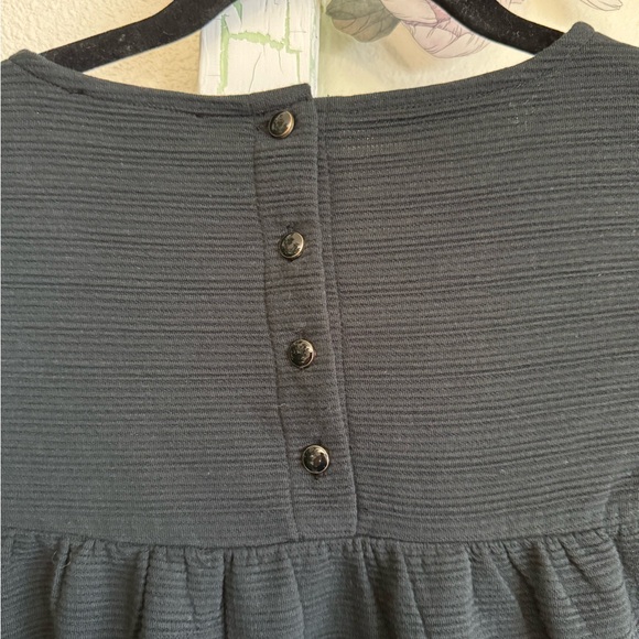 J.Crew Black Textured Peplum Top Women’s XXS NWT - Picture 5 of 5